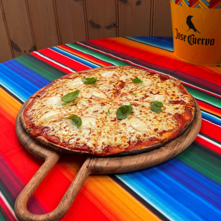 Mexican-inspired pizza at The Mad Mexican Batemans Bay