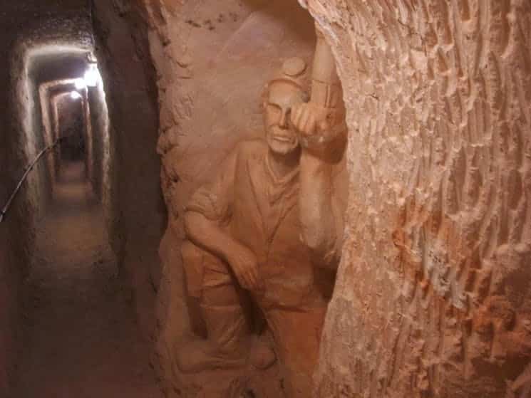 Chambers of the Black Hand (image credit: www.visitnsw.com) - lightning ridge caravan park